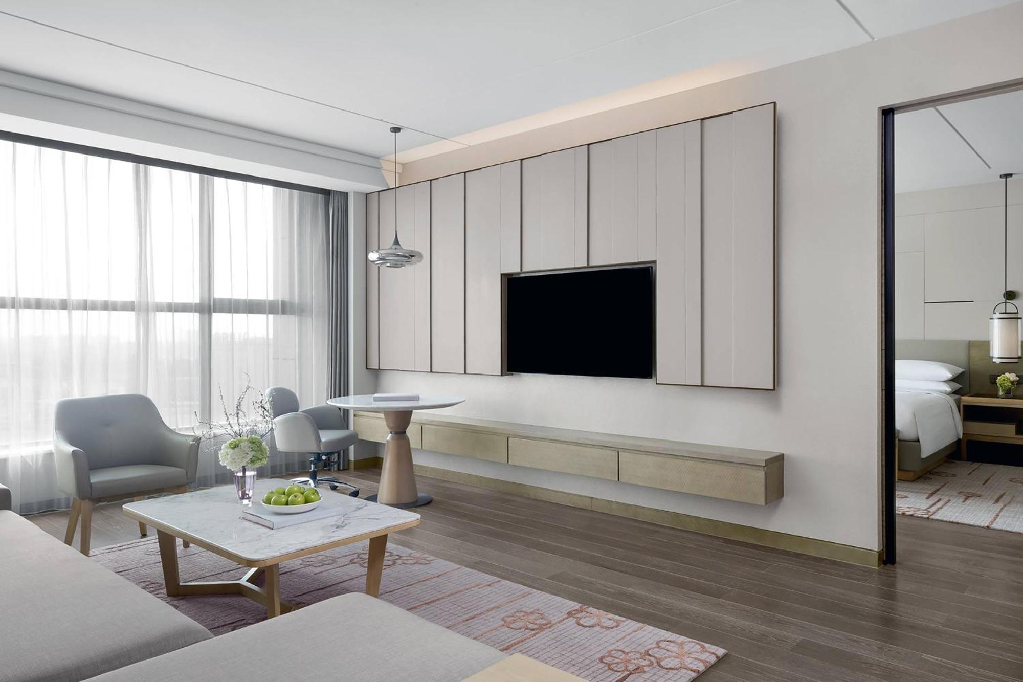 Shanghai Marriott Hotel Kangqiao Zewnętrze zdjęcie