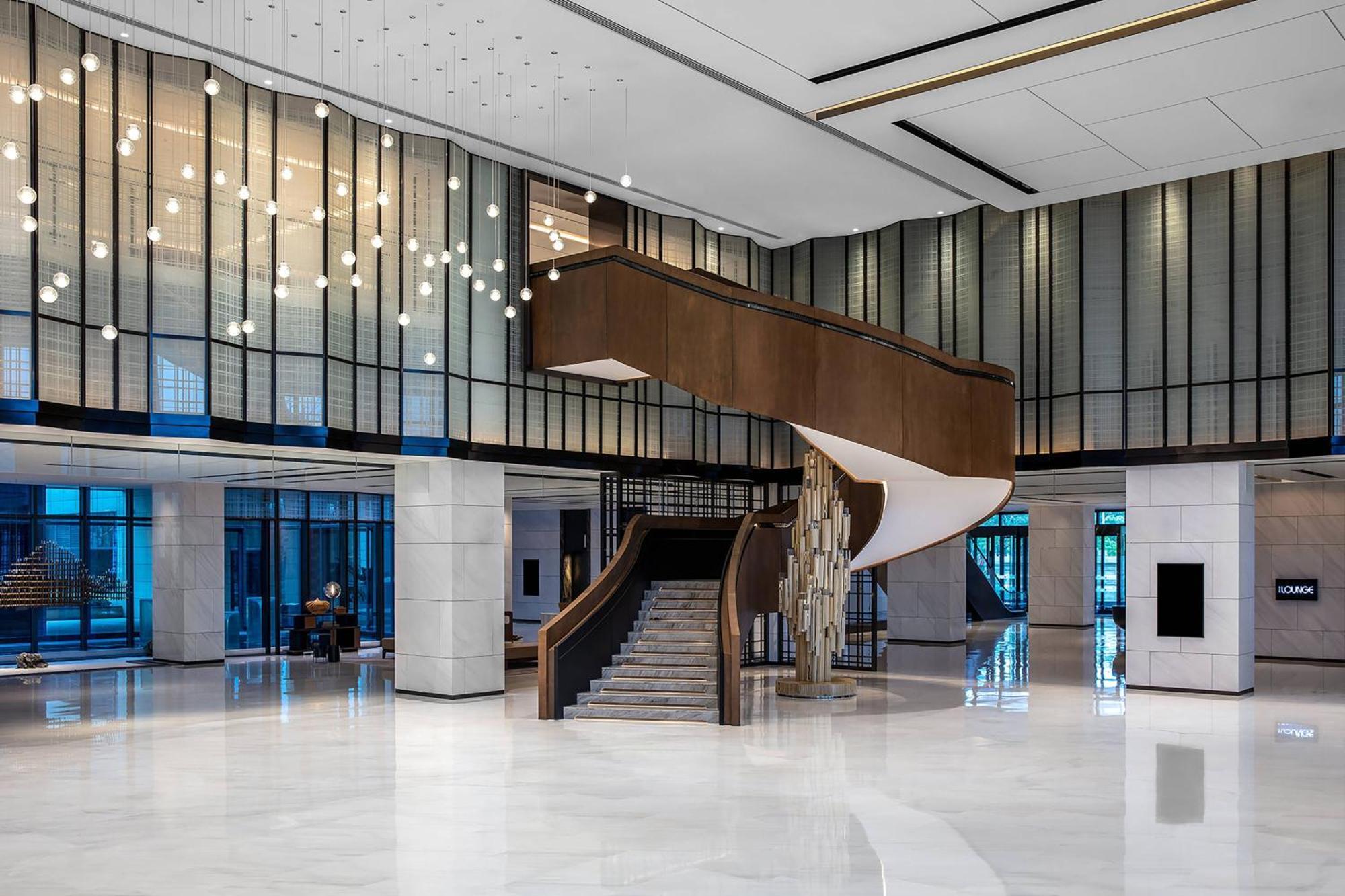 Shanghai Marriott Hotel Kangqiao Zewnętrze zdjęcie