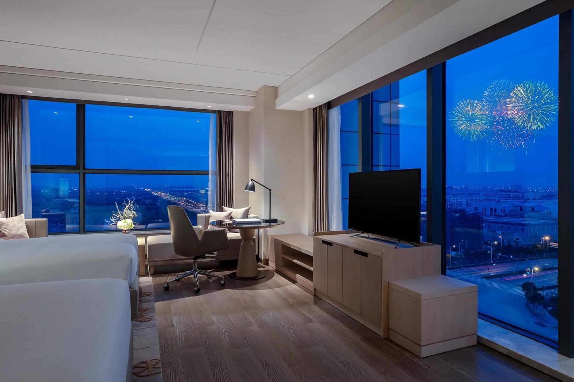 Shanghai Marriott Hotel Kangqiao Zewnętrze zdjęcie