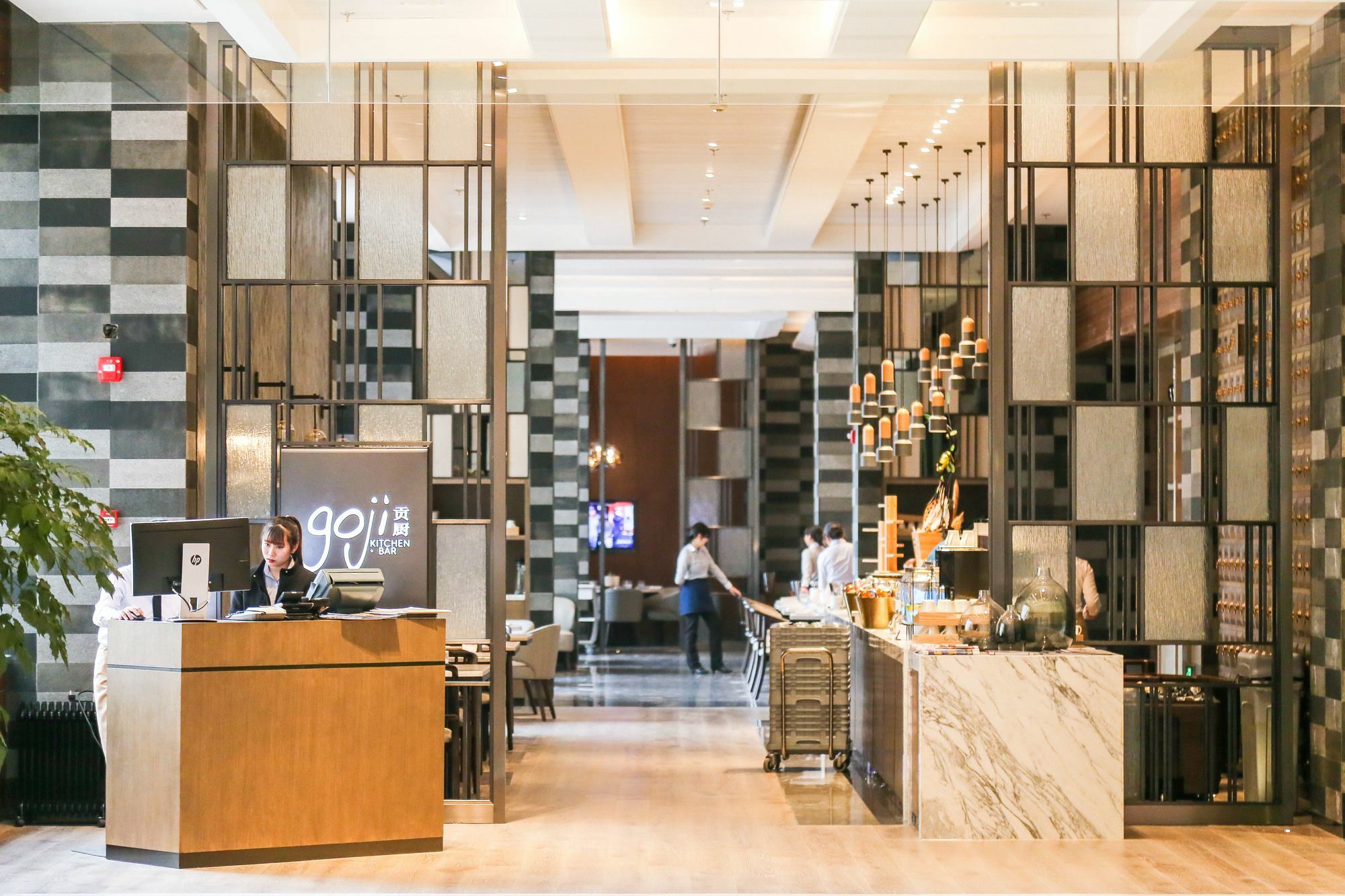 Shanghai Marriott Hotel Kangqiao Zewnętrze zdjęcie